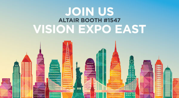 Join Us at Vision Expo East - Altair Booth #1547 
